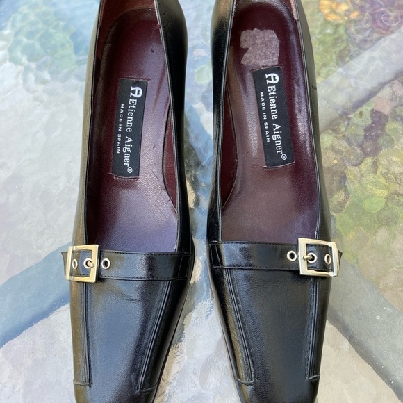 Etienne Aigner “Kendall” Leather Pumps, 7M - Picture 6 of 16